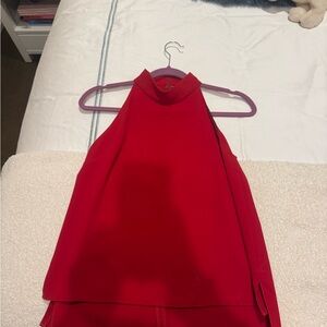 Zara Vibrant Red top